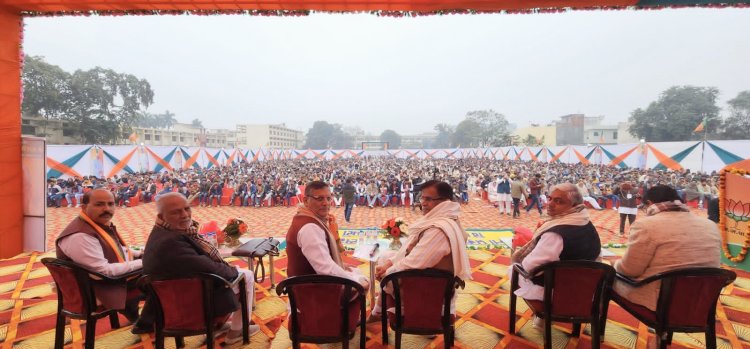 शिक्षा मंत्री कंवरपाल ने भाजपा पन्ना प्रमुख सम्मेलन के जरिए जगाधरी में किया जोरदार भव्य शक्ति प्रदर्शन