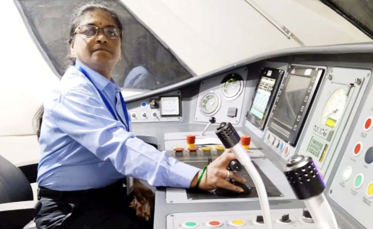 वंदे भारत एक्सप्रेस का संचालन करेंगी महिला लोको पायलट सुरेखा