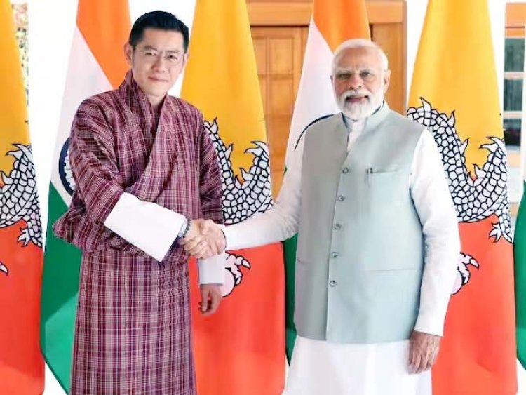 भूटान नरेश और मोदी की मुलाकात में चीन पर हुई बात