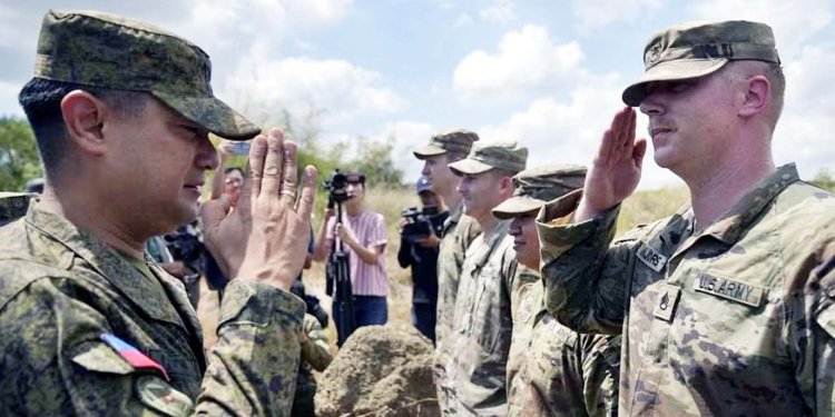 फिलीपींस, अमेरिका का संयुक्त सैन्य अभ्यास शुरू