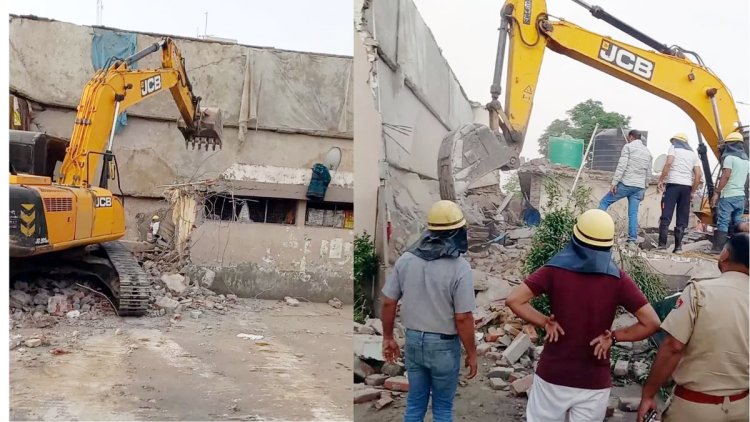 करनाल में राइस मिल की तीन मंजिला इमारत गिरी, चार मजदूरों की मौत