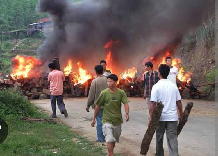 मणिपुर में भाजपा नेताओं पर हमले जारी