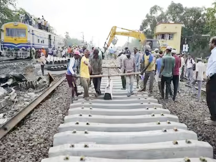 ओडिशा रेल दुर्घटना स्थल पर 53 घंटे बाद यातायात पूर्णत - बहाल