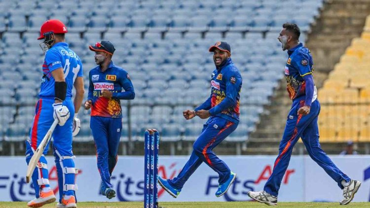 श्रीलंका ने अफगानिस्तान को हराकर सीरीज बराबर की