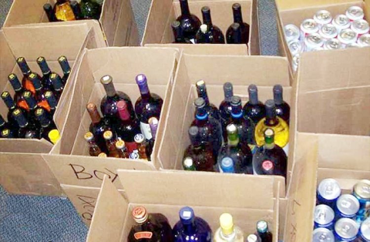 वैशाली में 300 कार्टन विदेशी शराब बरामद, एक गिरफ्तार