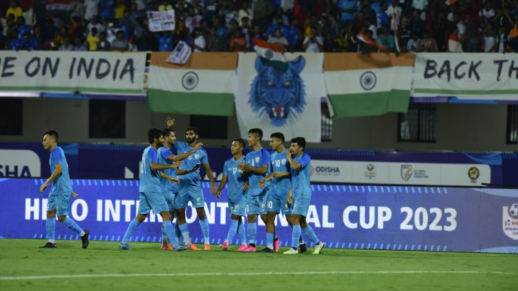 भारत ने जीत के साथ शुरू किया इंटरकांटिनेंटल कप
