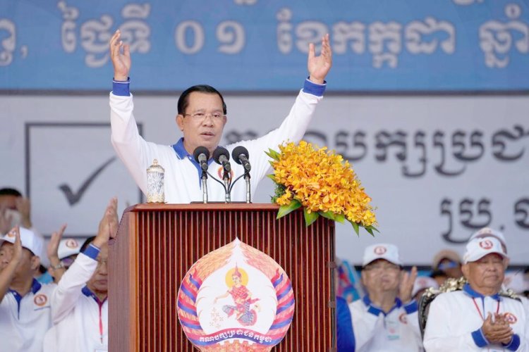 कंबोडिया में आम चुनाव के लिए प्रचार शुरू