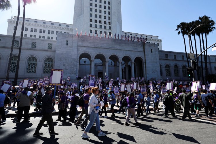 लॉस एंजिल्स में 11,000 से अधिक कर्मचारी रहेंगे 24 की हड़ताल पर