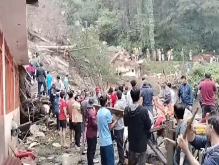 हिमाचल में भूस्खलन से एक ही परिवार के सात सदस्यों की मौत