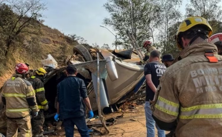 ब्राजील में बस दुर्घटना में सात लोगों की मौत