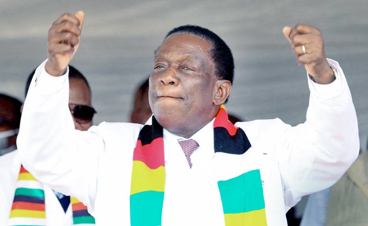 जिम्बाब्वे के राष्ट्रपति एमर्सन दूसरे कार्यकाल के लिए फिर से चुने गए