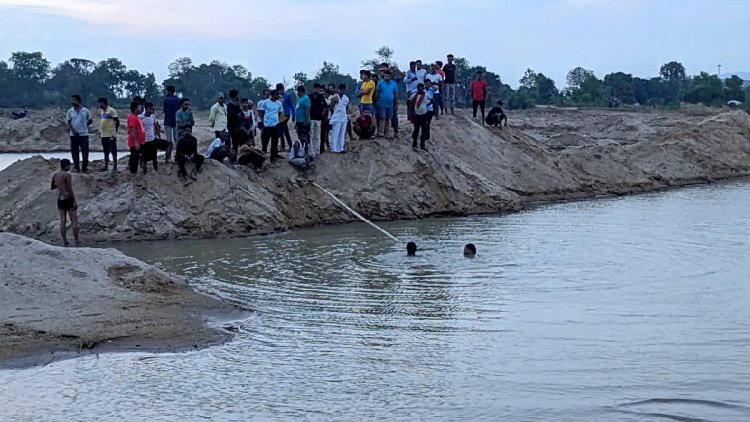 जमुई में पानी से भरे खड्ड में डूबकर दो बच्चों की मौत