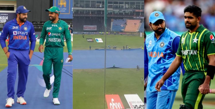 बारिश के कारण रद्द हुआ भारत-पाकिस्तान मैच
