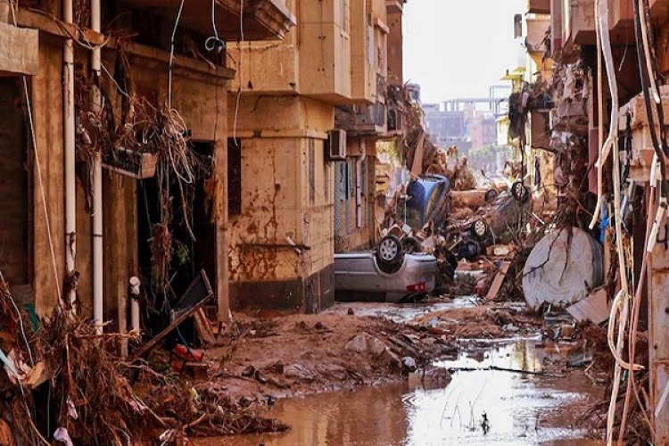 लीबिया में बाढ़ के कारण 64 फिलिस्तीनियों की मौत