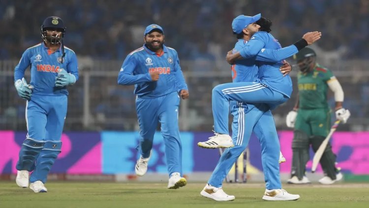 वर्ल्ड कप में भारत की लगातार 8वीं जीत, साउथ अफ्रीका टीम 83 रन पर ढेर