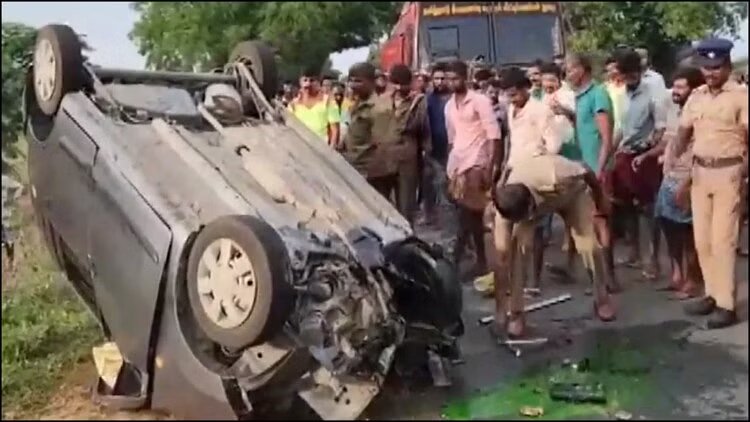 कार-टैंकर लॉरी की टक्कर में पांच की मौत, तमिलनाडु के मुख्यमंत्री ने की राहत की घोषणा