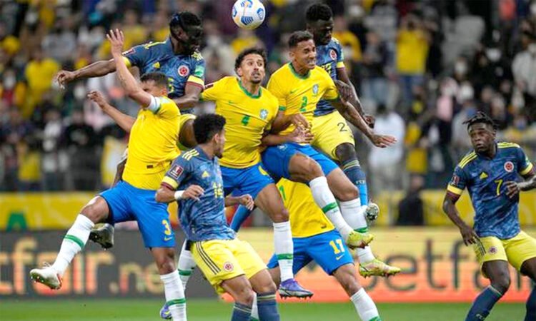 फीफा विश्वकप क्वालीफायर में कोलंबिया ने ब्राजील को हराया