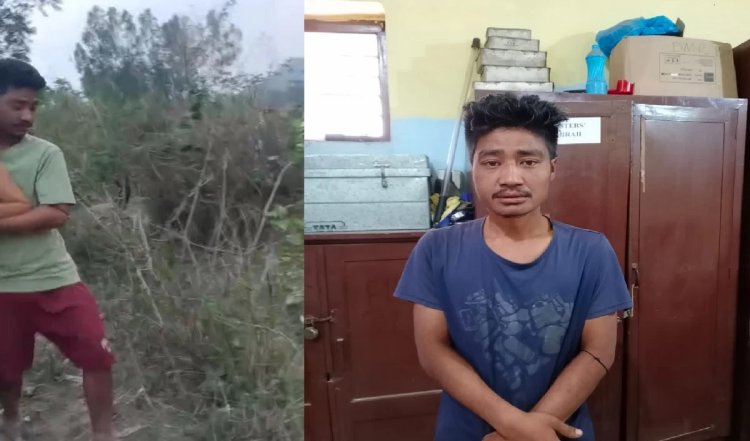 देश को शर्मसार करने वाले हैवान की सामने आई तस्वीर, मणिपुर पुलिस ने सुबह किया था गिरफ्तार