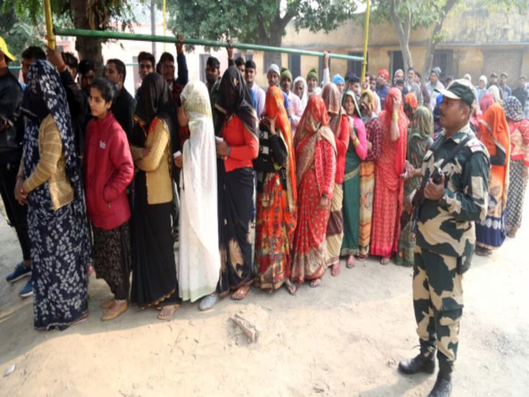 राजस्थान विधानसभा चुनाव में सांय पांच बजे तक 68़ 24 प्रतिशत मतदान हुआ
