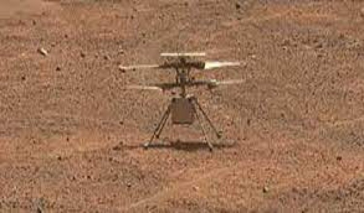 नासा के मार्स हेलीकॉप्टर ने मंगल ग्रह पर 67 उड़ानें पूरी की