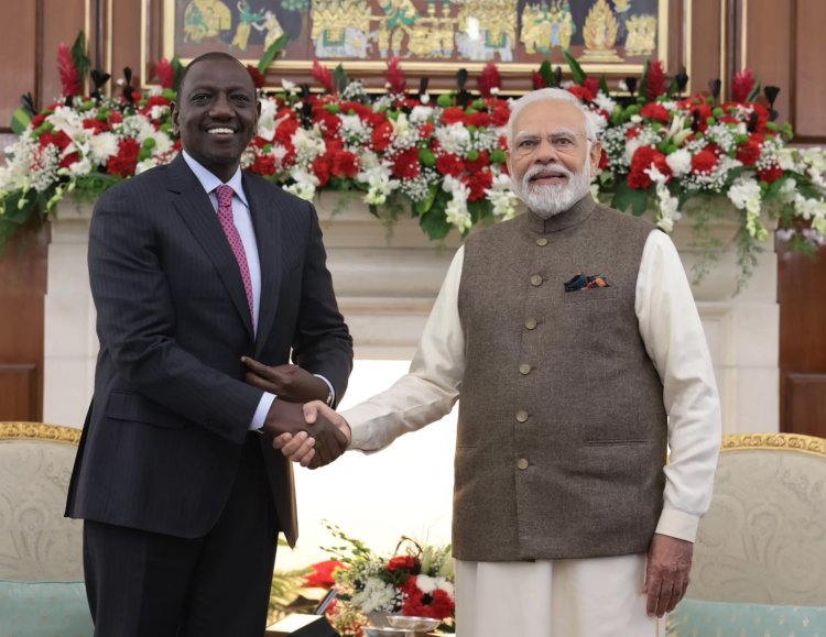 द्विपक्षीय संबंध मजबूत करेंगे भारत और केन्या, PM Modi बोले- हमारी विदेश नीति में अफ्रीका को उच्च प्राथमिकता