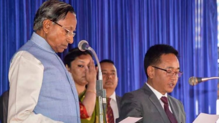 सिक्किम के पूर्व मुख्यमंत्री ने कानून-व्यवस्था को लेकर राज्यपाल से की मुलाकात