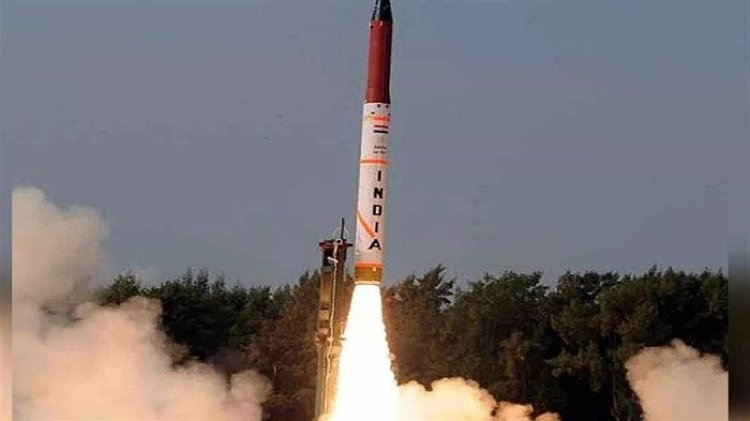 भारत ने कम दूरी की बैलेस्टिक मिसाइल  अग्नि-1 का सफल अभ्यास परीक्षण किया