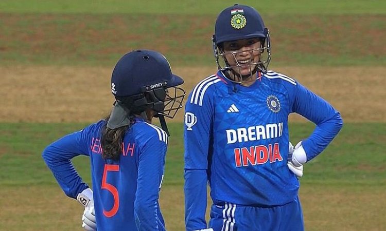 भारतीय महिला टीम ने तीसरे टी20 में इंग्लैंड पर पांच विकेट से दर्ज की जीत