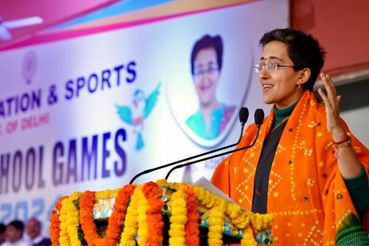 दिल्ली खेल मंत्री आतिशी ने 67वें राष्ट्रीय स्कूल खेलों का उद्घाटन किया