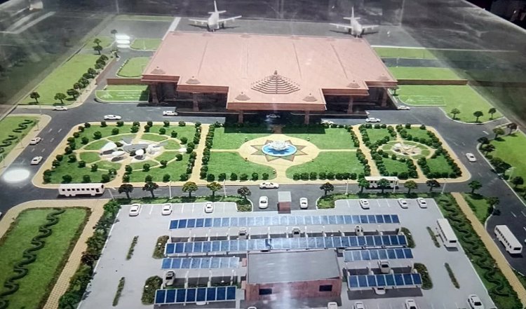 अयोध्या हवाई अड्डा अयोध्या में श्री राम इंटरनेशनल एयरपोर्ट के उद्घाटन से पहले हुआ ट्रायल रन, PM Modi देंगे सौगात