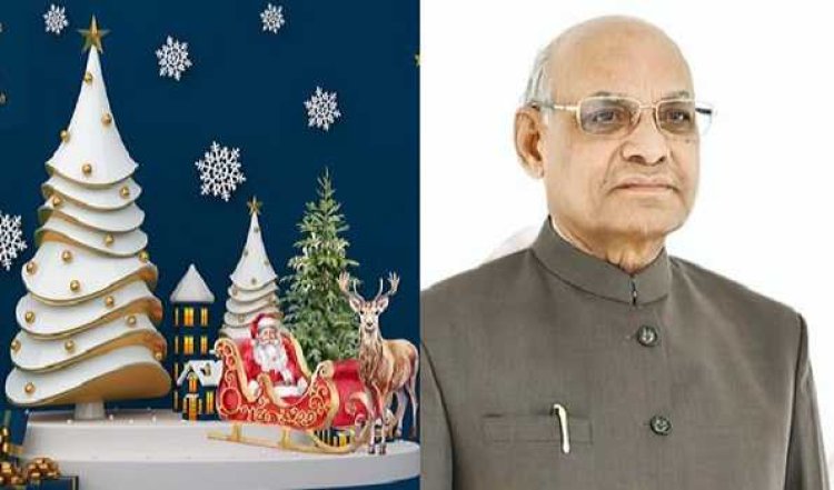 महाराष्ट्र के राज्यपाल ने लोगों को क्रिसमस की बधाई दी
