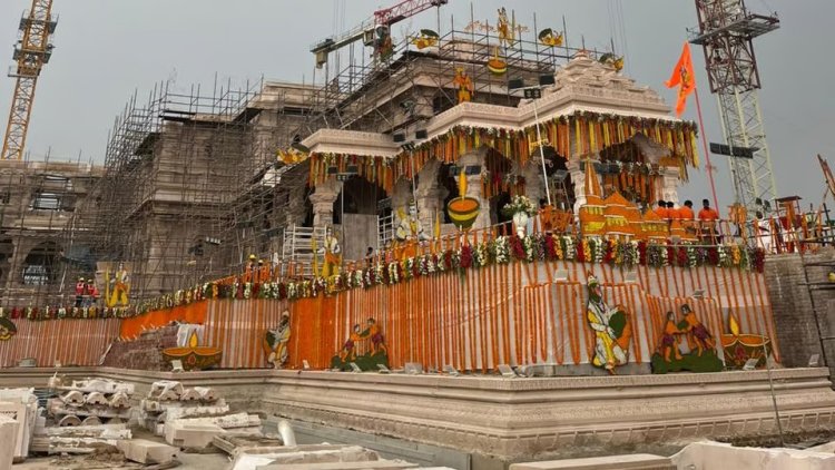 राम मंदिर का नक्शा, चंपत राय बताया अयोध्या परिसर में क्या- क्या होगा