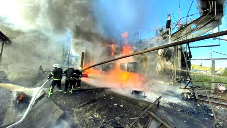 यूक्रेन की राजधानी कीव में हुआ विस्फोट, हवाई अलर्ट जारी