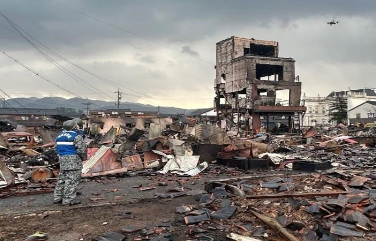 जापान में भूकंप से मरनेवालों की संख्या 161 हुई, 103 लोग  लापता
