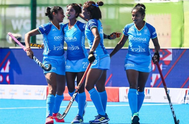 एफआईएच हॉकी 5 एस महिला विश्व कप में भारत ने अमेरिका को हराया