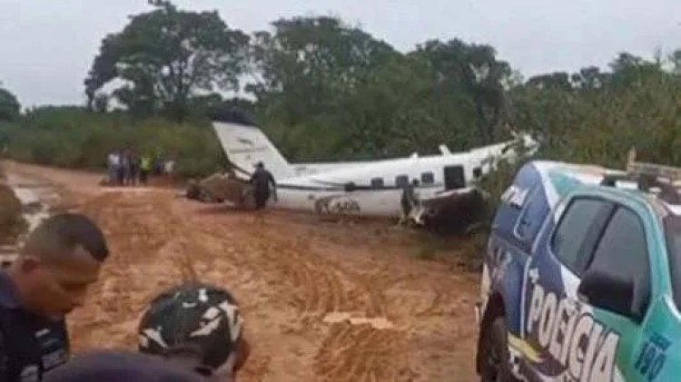 ब्राजील में छोटा विमान दुर्घटनाग्रस्त, पांच की मौत