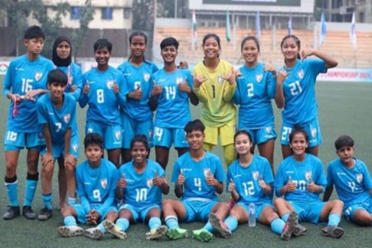 नेपाल को 4-0 से हराकर भारत सैफ अंडर-19 महिला फुटबॉल चैम्पियनशिप के फाइनल में पहुंचा