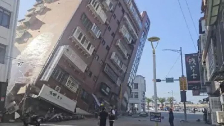 चीन के ताइवान में भूकंप के तेज झटके