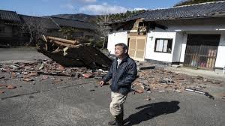 जापान में भूकंप के झटके