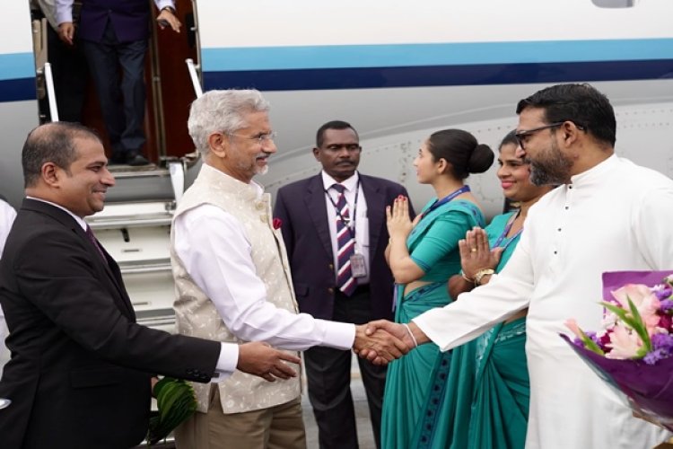 जयशंकर श्रीलंका की सरकारी यात्रा पर कोलंबो पहुंचे