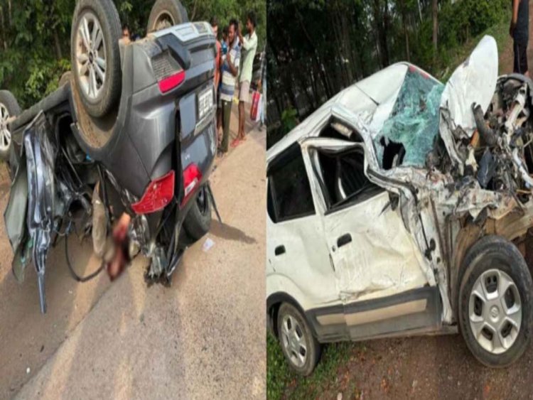 रायपुर में सड़क हादसे में दो लोगों की मौत, दो घायल