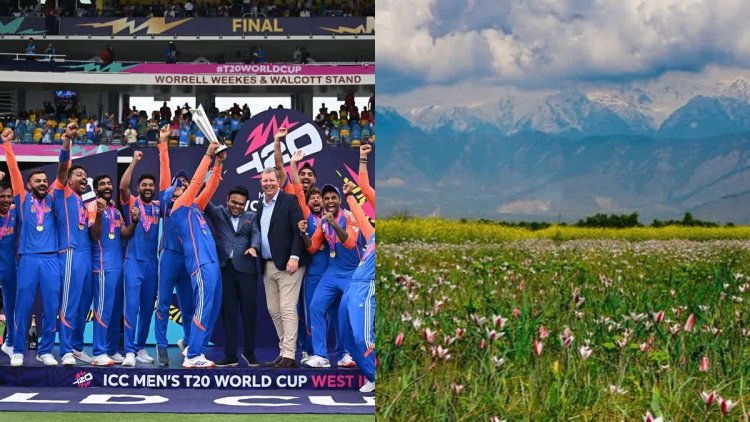 जम्मू-कश्मीर पर्यटन विभाग ने जश्न मनाने के लिए टीम इंडिया को आमंत्रित किया